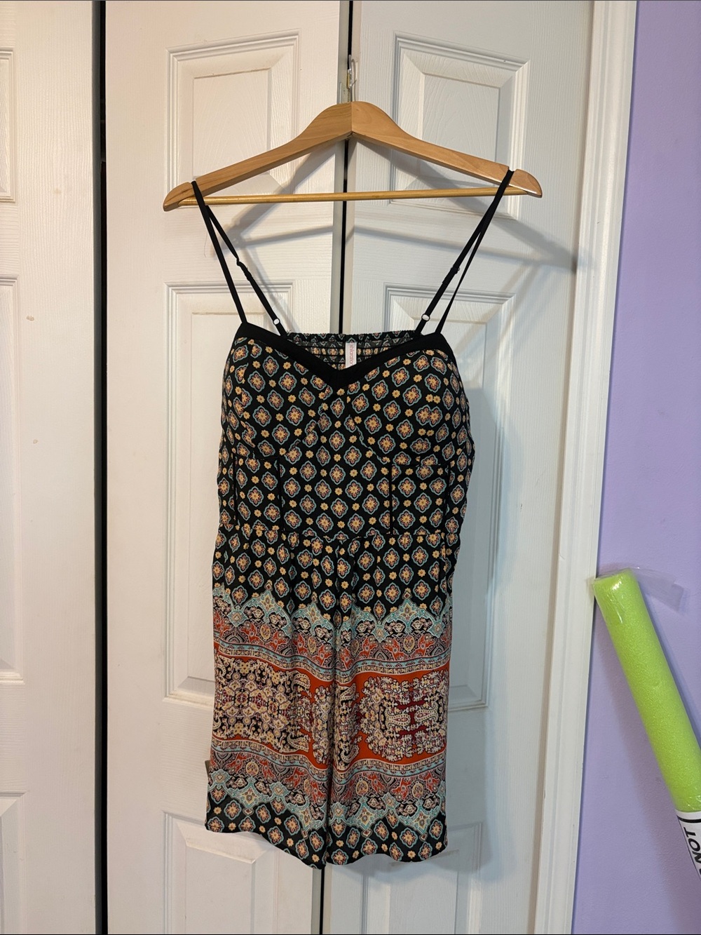 Super cute romper with pockets